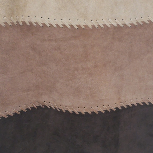 ❤MADISON STUDIO LEATHER/SUEDE SKIRT, SIZE 10 - Picture 2 of 7
